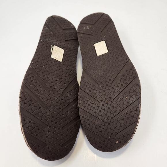 Ariat Cruiser Moc Slip On Shoes Loafer Women Size 7.5B Brown Leather Camo Canvas - Picture 8 of 8